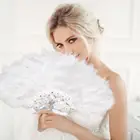 Свадебные кружевные перья для невесты, женский аксессуар для свадебных торжеств