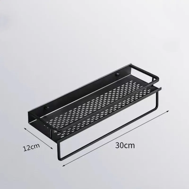 

Bathroom Storage Rack Wall Hanging Corner Shower Shelf Kitchen Storage Rack Holder Bath Desk Makeup Organizer Wall Decoration