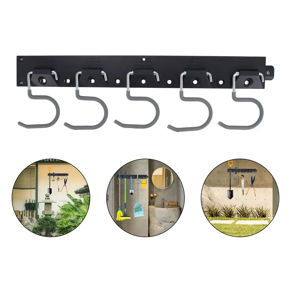 

1 Set Garage Hooks Tools Organizer Wall Mounted Adjustable Wall Tool Organizer
