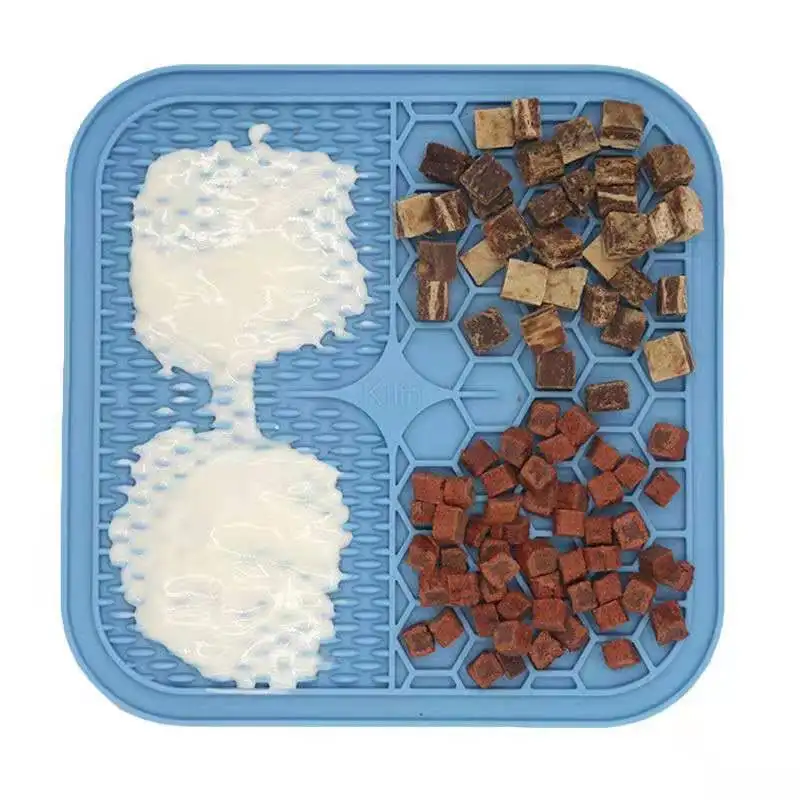 Силиконовые подставки для питомцев присоски медленного питомца предотвращения