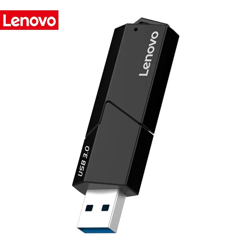 

Lenovo D204 USB 3.0 Card Reader 2 in 1 SD TF Memory Card Adapter 5Gbps High Speed Card Reader Support 2TB for Computer PC Laptop