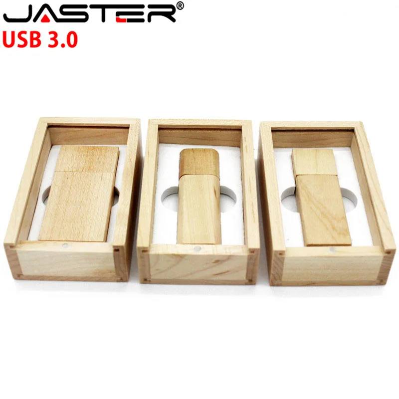 USB-флеш-накопитель JASTER деревянный с 3 ремешками 4/8/16/32 ГБ | Компьютеры и офис