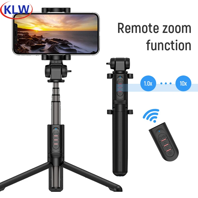 

Селфи-палка KLW L04 с функцией стабилизации и дистанционным управлением по Bluetooth, Поворот на 360 °