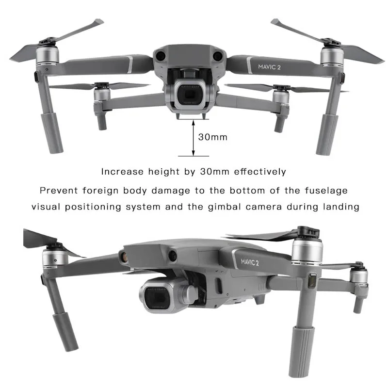 Повышенная посадка встроенная амортизирующая пружина для дрона DJI MAVIC 2