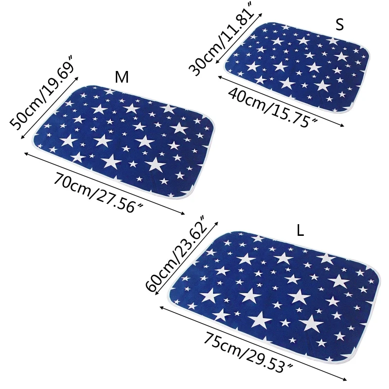 

Reusable Baby Changing Mat Waterproof Breathable Diaper Mattress for Newborn Pet
