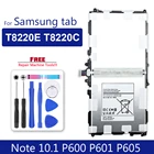 Аккумулятор для планшета T8220E для Samsung Galaxy SM-P601 P600 T520 P601 P605 P607 Note 10,1 2014 Edition 8220 мАч