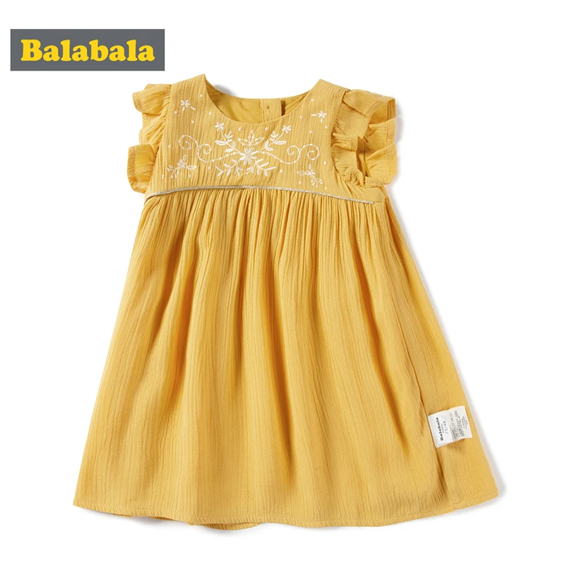 Balabala платье для девочек юбка на бретельках светильник детей лето 2020|Платья| |