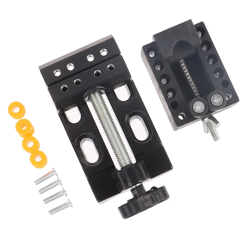 1 шт. полезные мини тиски резьба Стенд зажим сверлильный станок плоские