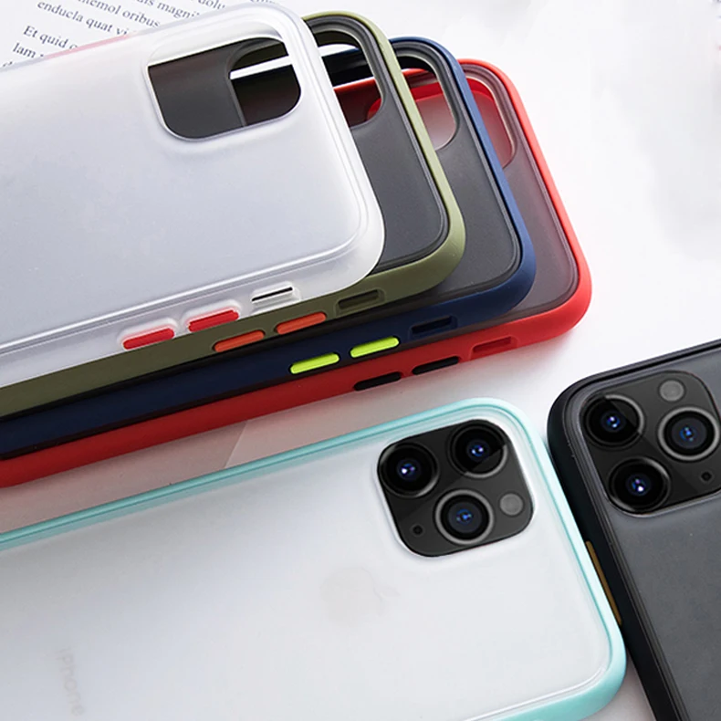 Противоударный прозрачный Гибридный Силиконовый чехол для телефона iPhone X XS XR Max 8 7