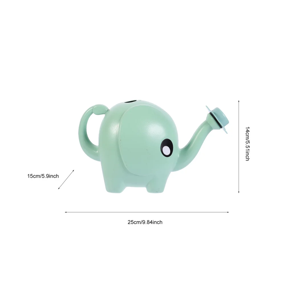 

Cartoon Elephant Watering Pot Long Mouth Water Cans Gardening Watering