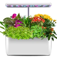 smart garden hydroponics growing system vegetables plant grow kit automatic timer germination planting kit for indoor gardening