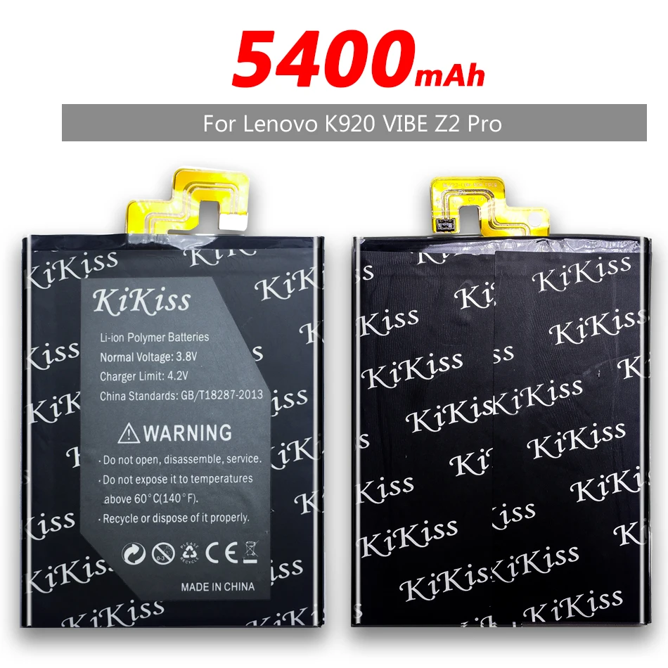 Бесплатный инструмент 5400 мАч мобильный телефон аккумулятор BL223 для Lenovo K920 VIBE Z2 Pro +
