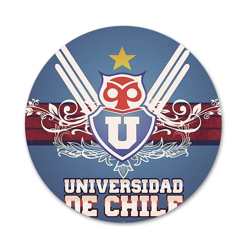 Модный логотип университета Чили значок брошь булавка аксессуары для одежды