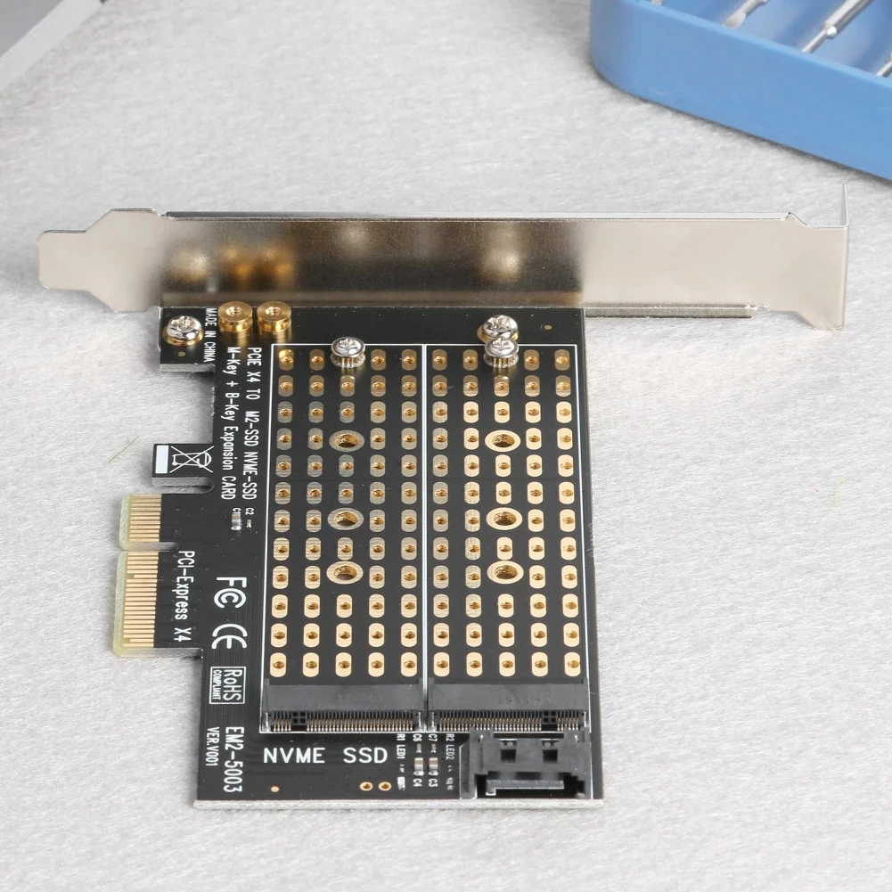 Адаптер PCIE-M.2 плата расширения SATA M.2 SSD PCIE адаптер NVME/M2 M2 к PCI-E карта M ключ + B ключи |