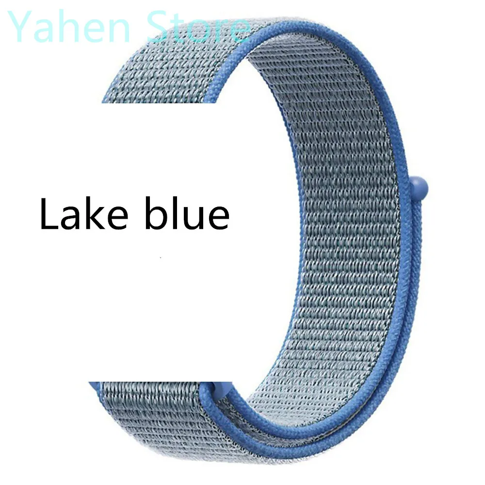 C5 Nylon Lake Blue IWO 11 gps Смарт-часы Мужские Bluetooth умные часы 1:1 44 мм чехол для Apple iOS Android телефон умные часы VS IWO 8 IWO 6 9 5 часы - Цвет: C5 Nylon Lake Blue