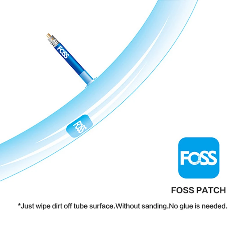 FOSS 6 шт./компл. велосипедная внутренняя шина патч герметичный для горного и