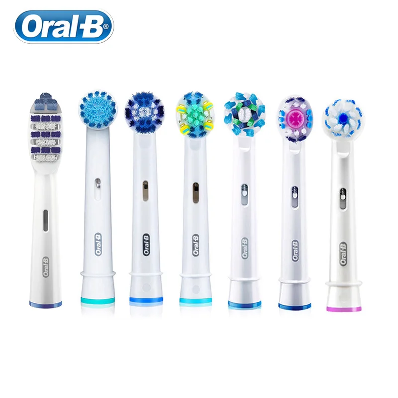 Насадки для электрической зубной щетки Замена Oral B с мягкой щетиной Vitality Dual