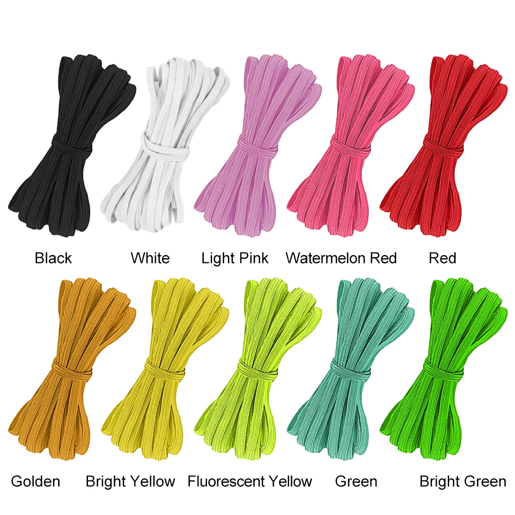 Эластичная лента для рукава сделай сам 5 ярдов 6 мм|Резинки| |