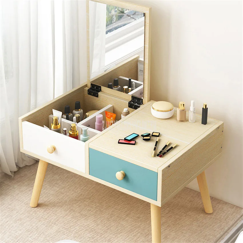 Современный простой туалетный столик для спальни с выдвижным ящиком большое
