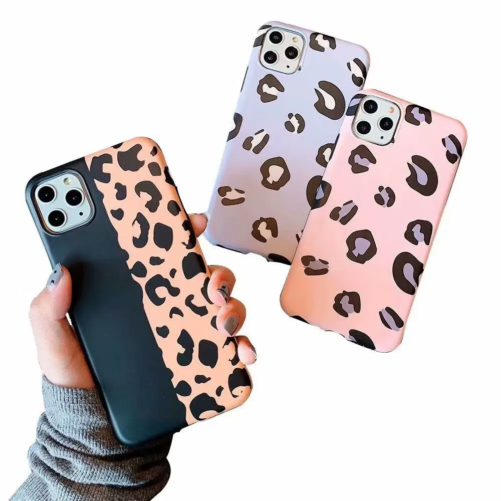 Модный чехол для телефона с леопардовым принтом iphone 11 Pro Max XR X XS роскошный