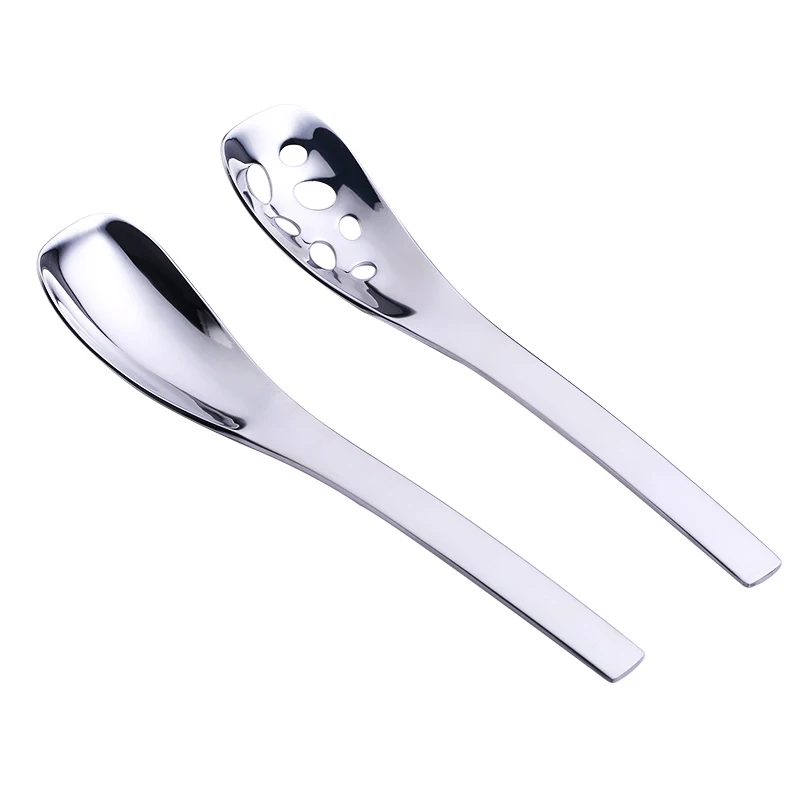 2 шт. ложка из нержавеющей стали набор мини суп десерт столовая металлическая с