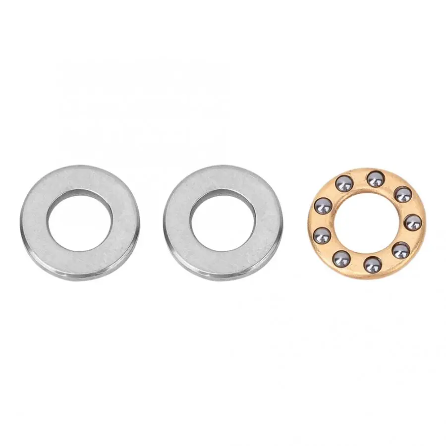 Подшипник 10 шт упорный шарикоподшипник Миниатюрный Высокий плоский стальной