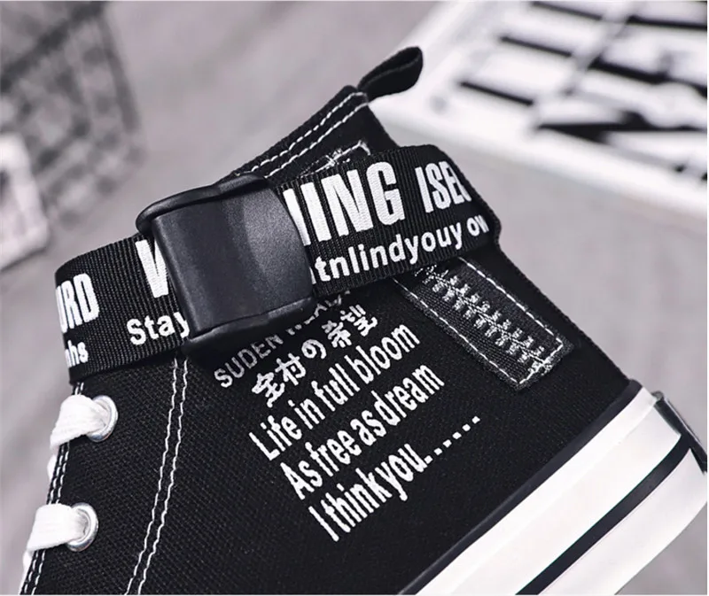

High Top Sneakers Men Casual Shoes Breathable Fashion Vulcanize Shoes Male Lace Up Trainers Sapatilha Masculino