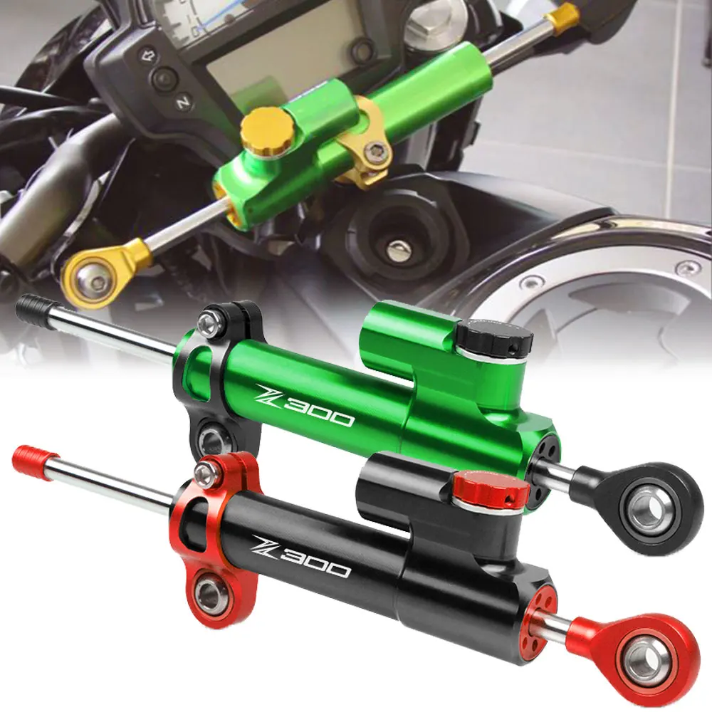 

Для KAWASAKI Z300 Z 300 2008 2009 2010 2011 2012 2013-2019 CNC регулируемый кронштейн для стабилизации Руля Мотоцикла комплект крепления демпфера
