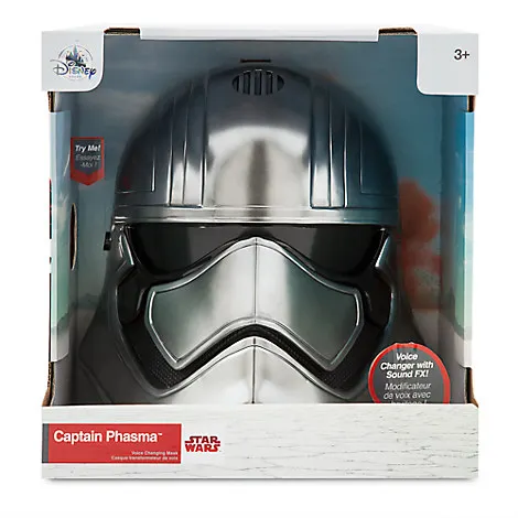 Шлем для мальчиков из Звездных войн Disney Белый воин маска меняющая голос подарок