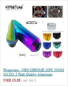 Hypertune-M12* 1,25 M12* 1,5 M14* 1,5 Магнитный моторный масляный поддон сливной фильтр адсорбционный заглушка болт HT-ODP12125/ODP1415/DOP1215