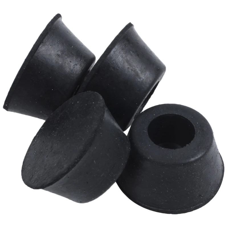 4 шт. черные резиновые колпачки для ног труб защитные стула| |