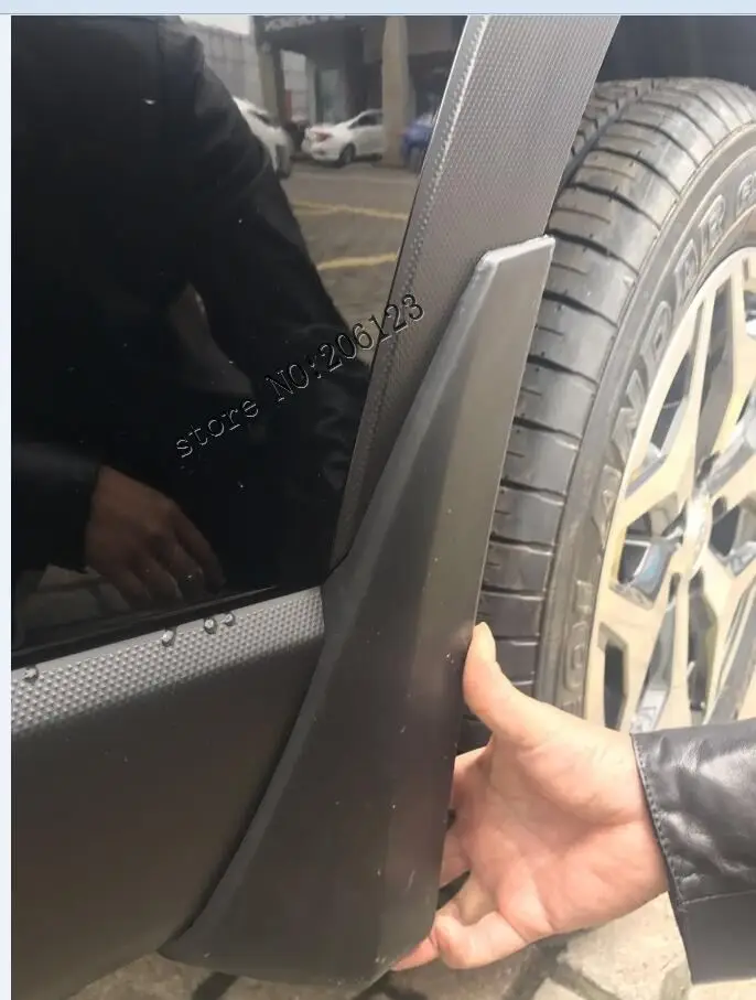 Набор литых брызговиков для Subaru Forester SK 2019-на Брызговики щиток крыло передние и