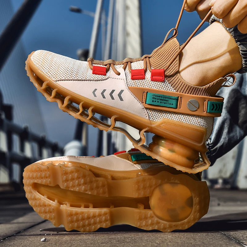 

Abhoth Los Zapatos De Los Hombres De verano Zapatos informales transpirables De alta calidad Fashion Blade suela De Zapatos para