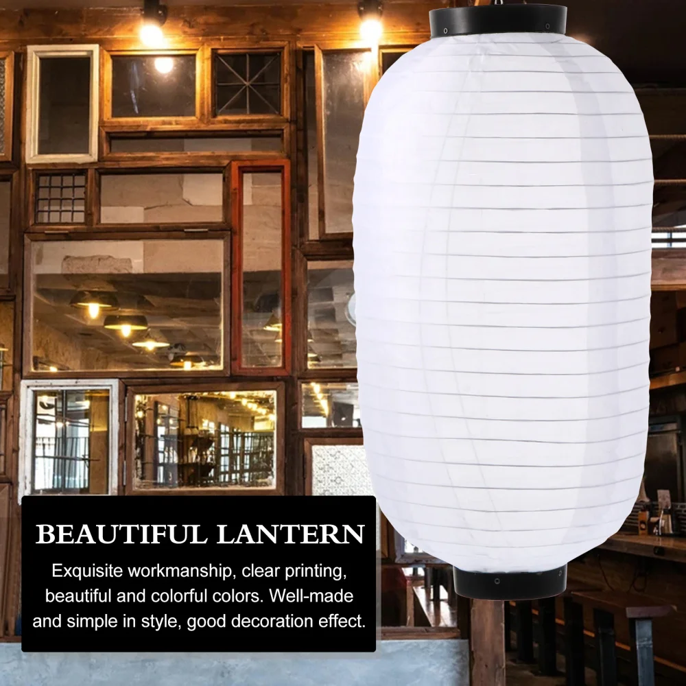 

2pcs Japanese Style Hanging Lanterns Decorative Waterproof Lanterns Ornaments