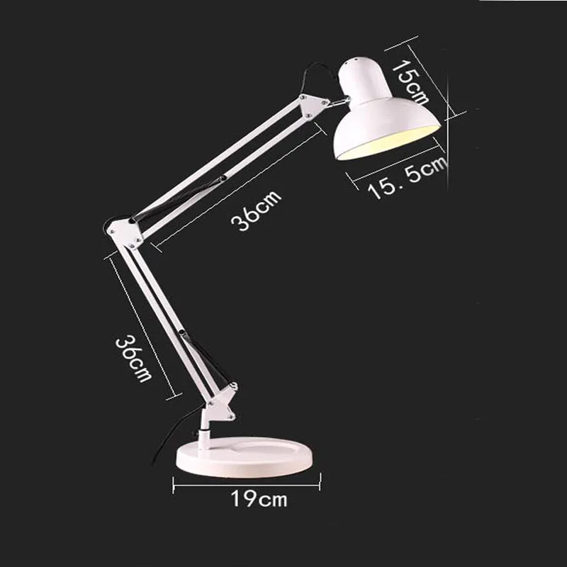 

Table Lamps Study Desk Long Arm with Clip Living Room Table Light Bedroom Living Room Home Decoration Bedside Lamp Nightstand