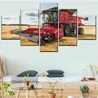 5 шт., настенные постеры с изображением пшеничного поля
