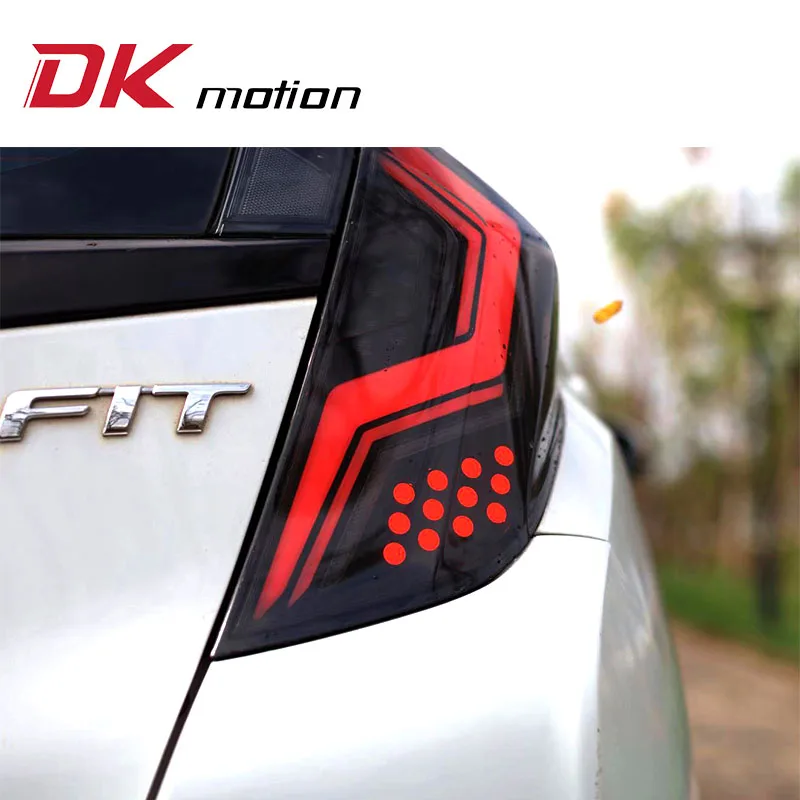 Заводская прямая продажа задний фонарь для Honda Jazz/ Fit gk5 светодиодные задние