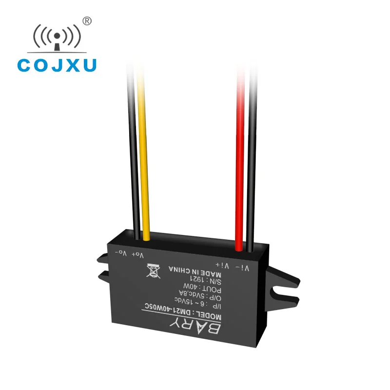 

Power Supply DC-DC Buck Module 500KHz 40W 6-15V Wide Voltage Ultra Small Power for Modules DM21-40W05C
