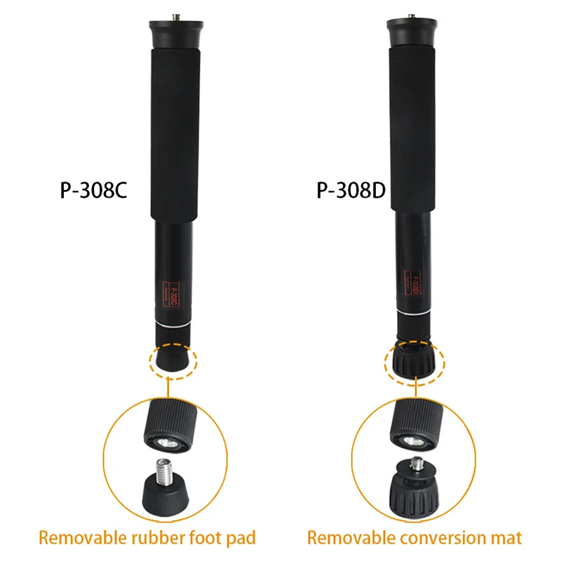 Алюминиевый регулируемый штатив-монопод 28 см легкая подставка для телефона