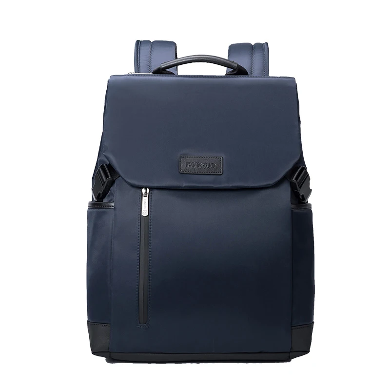 

YINUO Slim Backpack for Women / Men, Water-resistant Premium Nylon Multi-Purpose Compartments for 13.3" Laptop, Book, iPad