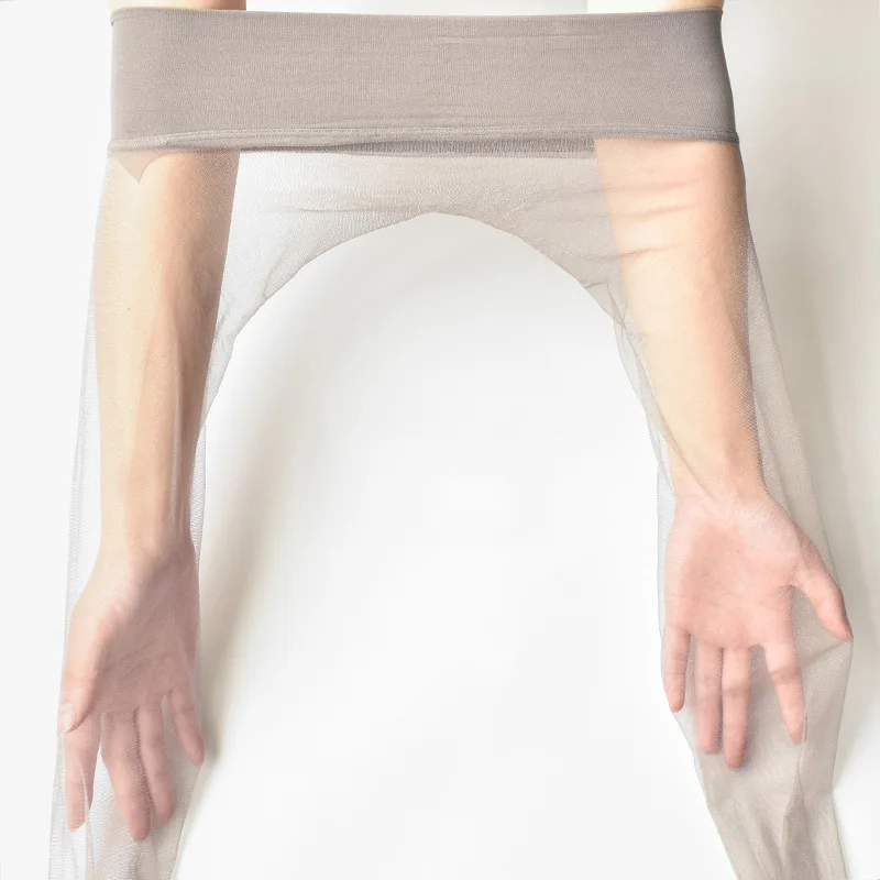 192 летние модные бесшовные ультратонкие женские колготки с открытой