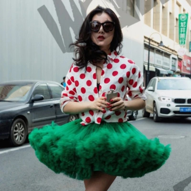 Женская короткая юбка-пачка из тюля рокабилли кринолин | Свадьбы и торжества