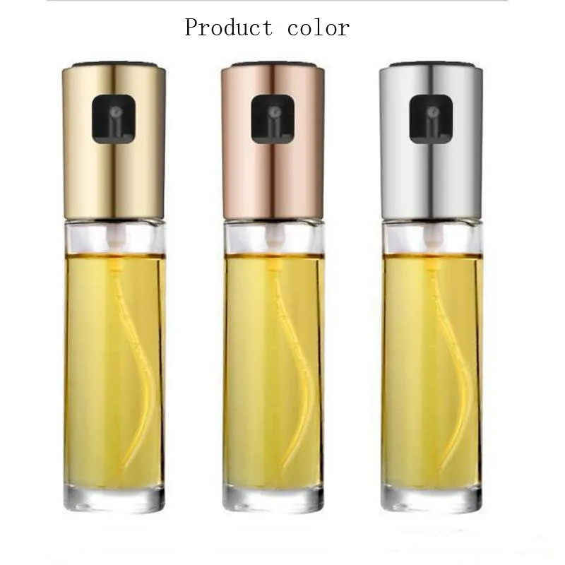 

BBQ Spray Pump Bottle Glass Olive Oil Sprayer Oiler Pot Barbecue Cooking Tools Can Pot Cookware Kitchen Gadget Seasoning Bottles