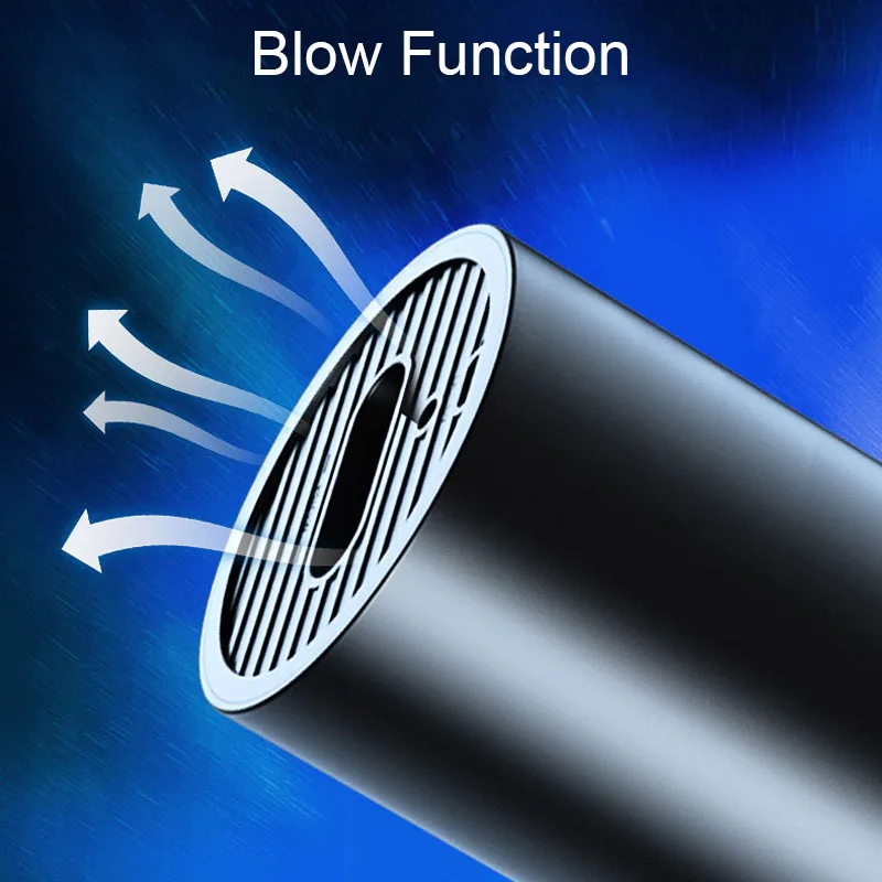 Ручной циклонный автомобильный пылесос USB перезаряжаемый 4400 мАч для домашнего