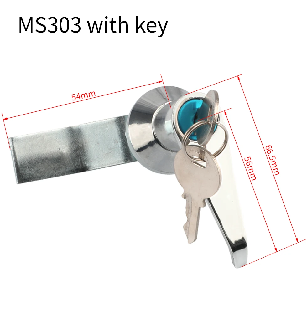 MS301 распределительный ящик электропитания, дверной замок шкафа MS303, ручной замок шасси, Электрический измерительный ящик, ручной замок, электрический шкаф