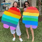 Игрушка антистресс, Игрушка антистресс, пузырьковая игрушка-антистресс, большая светящаяся игрушка-антистресс, Детская бабочка, краситель в подарок