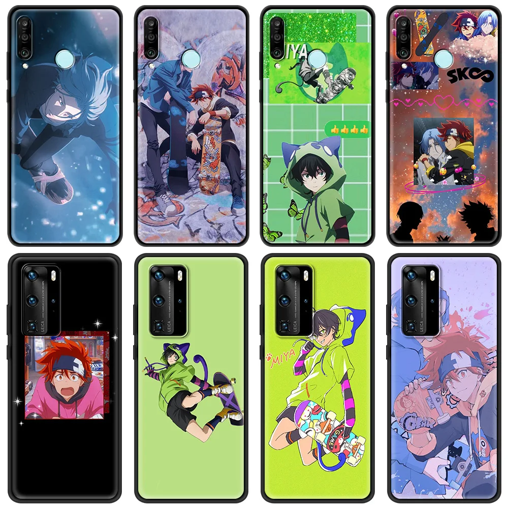 

SK8 The Infinity Anime Luxury Silicone TPU Cover for Huawei P10 P20 P30 Pro P40 Pro Plus P Smart Z 2021 Phone Accessories Case