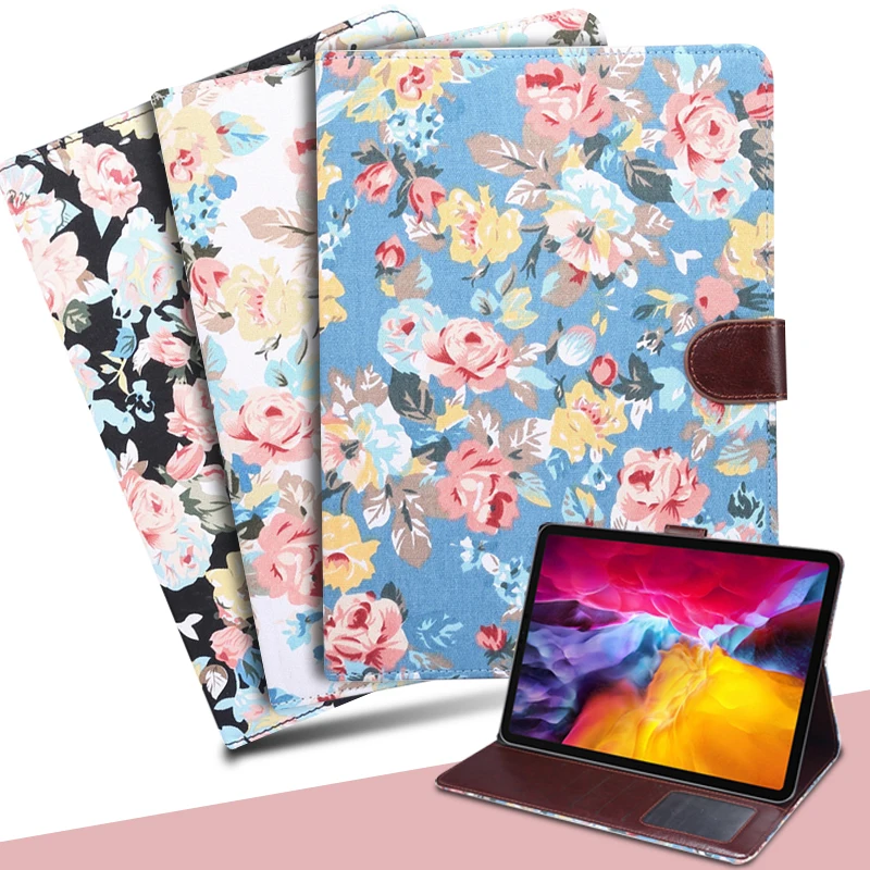 Тканевый чехол с цветочным принтом для iPad Pro 11 дюймов 2020 дюйма iPadPro 0 планшета