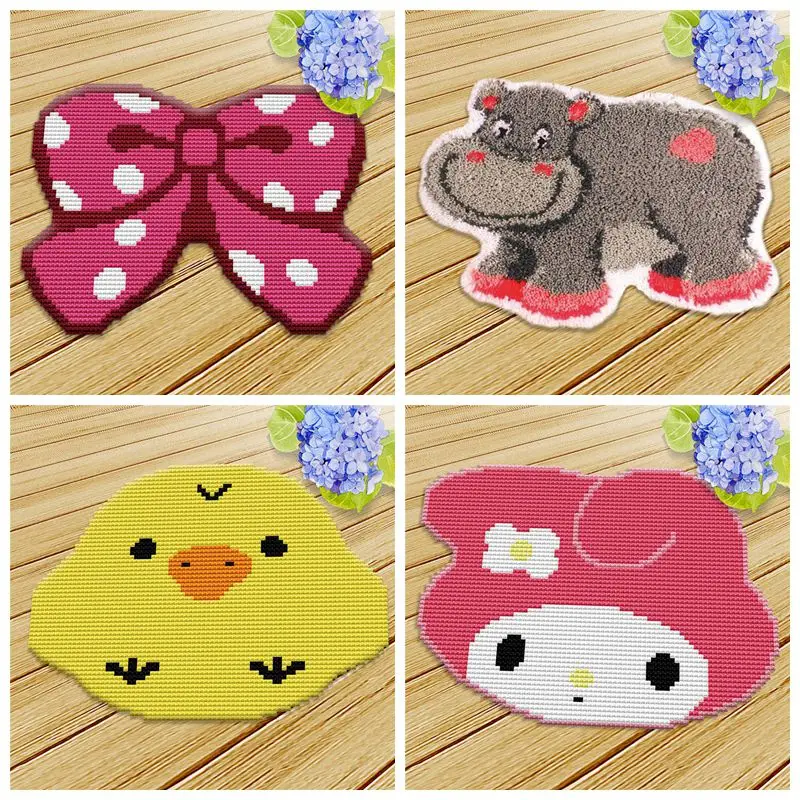 Набор для рукоделия Prajna набор крючков с защелкой симпатичный вязаный коврик