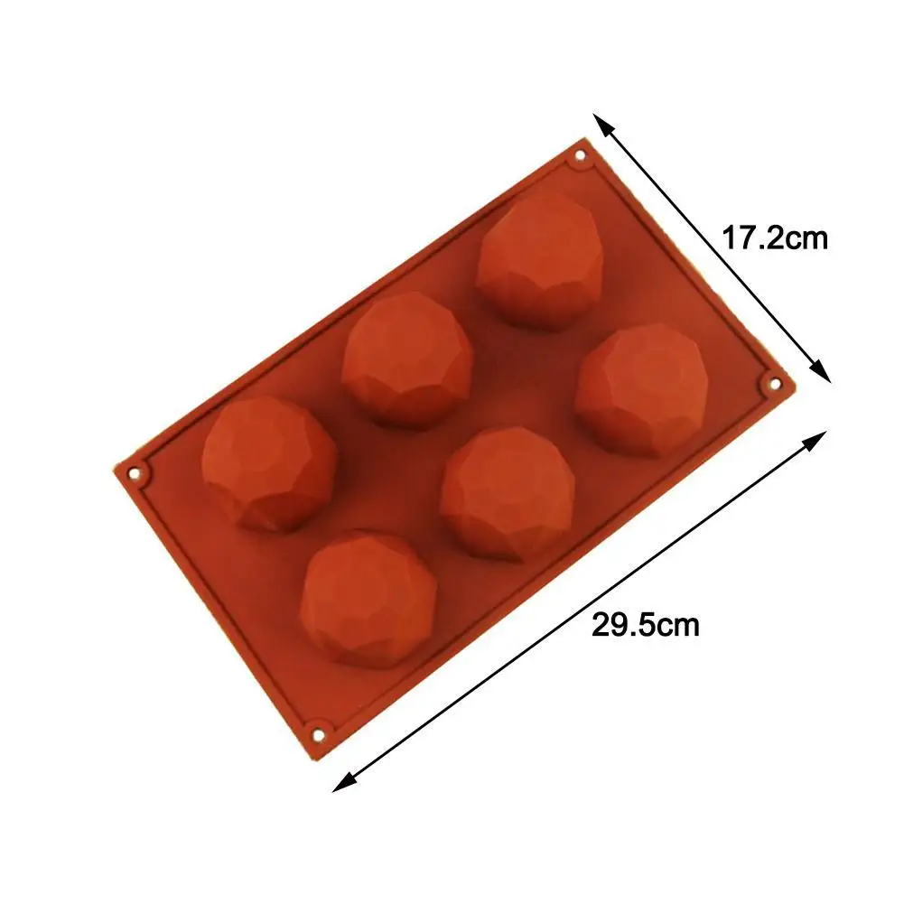 

Hot Medium Semi Sphere Silicone Mold Half Ball Baking Mold for Making Chocolate Bomb Cake Jelly Dome Mousse Molde de silicona